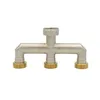 Wasserverteiler 3-fach 1" Messing Produktbild-Vorschau 4