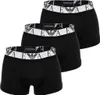 Emporio Armani Herren Boxershorts 3er Pack | Trunk Bold Produktbild-Vorschau 7