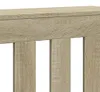 vidaXL Obloženie radiátora Sonoma dub 149x20x82 cm materiál Náhľad obrázku produktu 6