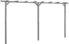 vidaXL Pergola ogrodowa szara 400x40x205 cm Impregnowane Podgląd zdjęcia produktu 5