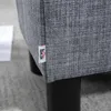 HOMCOM Fußhocker, Sitzhocker, Rechteckiger Ottoman, Produktbild-Vorschau 8
