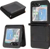 Handyhülle für Samsung Galaxy Z Flip 5 Leder Flip Klappbare Produktbild-Vorschau 1
