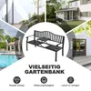 Avestar Gartenbank Outdoor Terrassenbank, E-beschichteter Produktbild-Vorschau 6