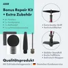 AARON Sport One Fahrradpumpe Standpumpe Rot Produktbild-Vorschau 5