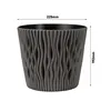 ProsperPlast Sandy Round Plastic Round Planter in Grau (L) Produktbild-Vorschau 2