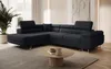 Modernes Ecksofa ASTON mit Schlaffunktion & Bettkasten, Produktbild-Vorschau 1