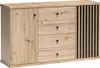 Cassettiera combinata ORURO 1 – rovere artisan / nero Anteprima dell’immagine prodotto 2