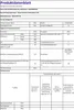 A product data sheet with technical specifications and information for a refrigerator. Produktbild-Vorschau