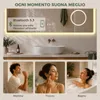 S'AFIELINA Specchio bagno LED con Bluetooth 5.3, 120 × 60 Anteprima dell’immagine prodotto 5