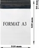 Busta per corriere, bianca, A3, 310 x 420 mm, 50 pezzi Anteprima dell’immagine prodotto 4