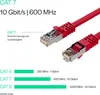 RJ45 Flachkabel m. CAT 7 Rohkabel slim rot 2m Produktbild-Vorschau 3