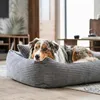 4L Textil MOLLY Kuscheliges Cord Hundebett kleine Hunde Produktbild-Vorschau 7