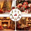 27 Holz-Weihnachtsanhänger, 9 Motive, Baumschmuck, Deko Voir les images du produit