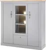 Highboard Chambord - Light Gray Artisan Oak Landhaus ohne Produktbild-Vorschau 1