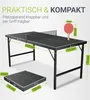 Juskys Mini Tischtennisplatte Flexi mit Zubehör - klappbar Produktbild-Vorschau 3