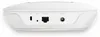The back view of a white TP-LINK Omada EAP225 access point. Podgląd zdjęcia produktu