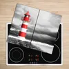 Tulup Glas-Herdabdeckplatte - 2x30x52cm - Produktbild-Vorschau 2