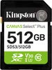 Kingston Technology 512GB SDXC Canvas Select Plus Gen3 Anteprima dell’immagine prodotto 2