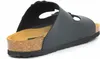 Longo Longo G Herren Hausschuhe Pantolette 2 Riemer schwarz Produktbild-Vorschau 2