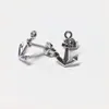 Edelschmiede925 maritime Ohrstecker Anker 925/- Silber Produktbild-Vorschau 2