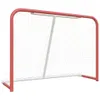 Hockeytor mit Netz Rot & Weiß 153x60x118 cm Stahl & Produktbild-Vorschau 1