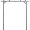 vidaXL Zahradní pergola šedá 200x40x205 cm Impregnované Náhled obrázku produktu 1