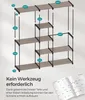 SONGMICS Kleiderschrank, Kleiderständer, freistehende Produktbild-Vorschau 8