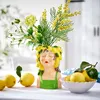 BUTLERS Vase LEMON Lemon Girl Produktbild-Vorschau 2