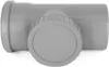 Filter pre dažďové rúry DN 100 Ø 110 mm Sivá revízna rúra Náhľad obrázku produktu 6