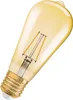 OSRAM Vintage 1906 LED EDISON 2.5W 824 Gold E27 Lampe 220lm Produktbild-Vorschau 1