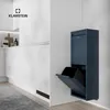 Klarstein Poubelle Double 36 L - Tri Sélectif Cuisine, 2 Voir les images du produit 5