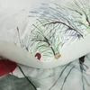 Vánoční povlečení 220x200 Robin šedozelené mikrovlákno Náhled obrázku produktu 6