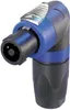 Neutrik NL4FRX, speakON, Schwarz, Blau, Silber, Produktbild-Vorschau 1
