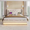 A bedroom scene with a bed as the main focus. Produktbild-Vorschau