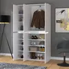 Vicco Kleiderschrank Claus, 111 x 191.5 cm mit 6 Türen, Produktbild-Vorschau 4