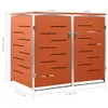 vidaXL Mülltonnenbox für 2 Tonnen 138x77,5x112,5 cm Produktbild-Vorschau 13