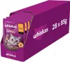 A box of Whiskas cat food pouches. Produktbild-Vorschau