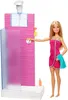 Barbie Deluxe-Set Möbel Dusche und Puppe Produktbild-Vorschau 1