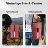 Borsa portapacchi Wiltec rossa, portapacchi per bicicletta Anteprima dell’immagine prodotto 6