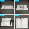 2er Kleidersäcke,180x60cm Schutzhülle Kleiderhülle mit Produktbild-Vorschau 6