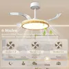 Stropný ventilátor HOMCOM s LED osvetlením, sklopnými Náhľad obrázku produktu 5
