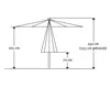 Marktschirm Schneider Porto 300 x 200 cm natur Produktbild-Vorschau 8