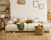 Lisa Design Garance - canapé droit 4 places double Voir les images du produit 3