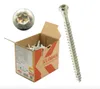 A box of screws with a single screw shown next to it, and a close-up of a screw head. Anteprima dell’immagine prodotto