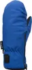 A single blue and black winter mitten is shown against a white background. Produktbild-Vorschau