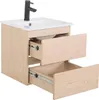 Meuble vasque SORRENTO suspendu 45cm avec plan céramique Voir les images du produit 2