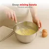 set di ciotole in acciaio inox alpina - ciotola in acciaio Anteprima dell’immagine prodotto 8