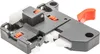 A close-up, angled view of a drawer slide mechanism. Produktbild-Vorschau