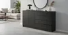 Kommode "Vaasa" 152cm, schwarz-matt Produktbild-Vorschau 2