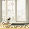 Set van 4 Houten Hart Hangers voor Raamdecoratie Productafbeelding-voorbeeld 4